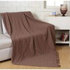 DN COLLECTION Cotton Throw For 1 Seater Sofa Couch Chair