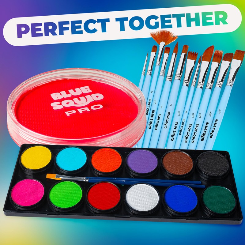 Blue Squid Pro Make-Up Face Paint and Body Paint -
