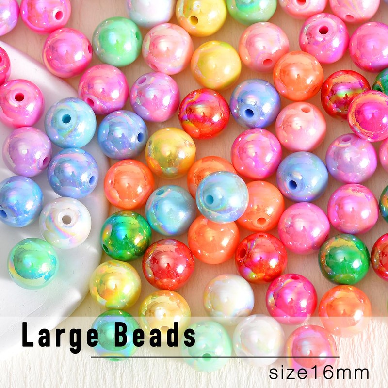 School Theme 16mm Acrylic Beads for Pens 52PCs & Silicone