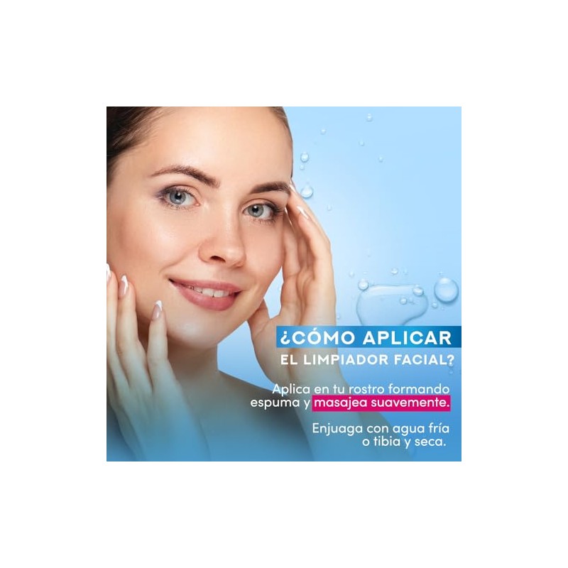 POND'S Limpiador Facial Hydra Active con Ácido Hialurónico 200 mL