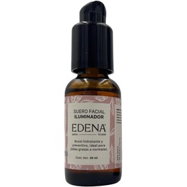 EDENA Serum Facial Iluminador Antioxidante e Hidratante Suaviza y Revitaliza el Cutis Antienvejecimiento Protege la piel de los radicales libres Para una Piel Radiante 30 ml