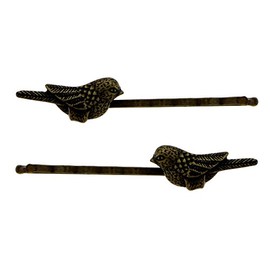 Ornate Gold-Tone Hair Pin Set Of Two GRMT36