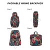 POKARLA Lightweight Packable Backpack 40L Hiking Daypack Walking Rucksack Foldable