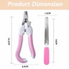 KHAOP Dog Nail Clippers Dog Claw Clippers Dog Cat Nails