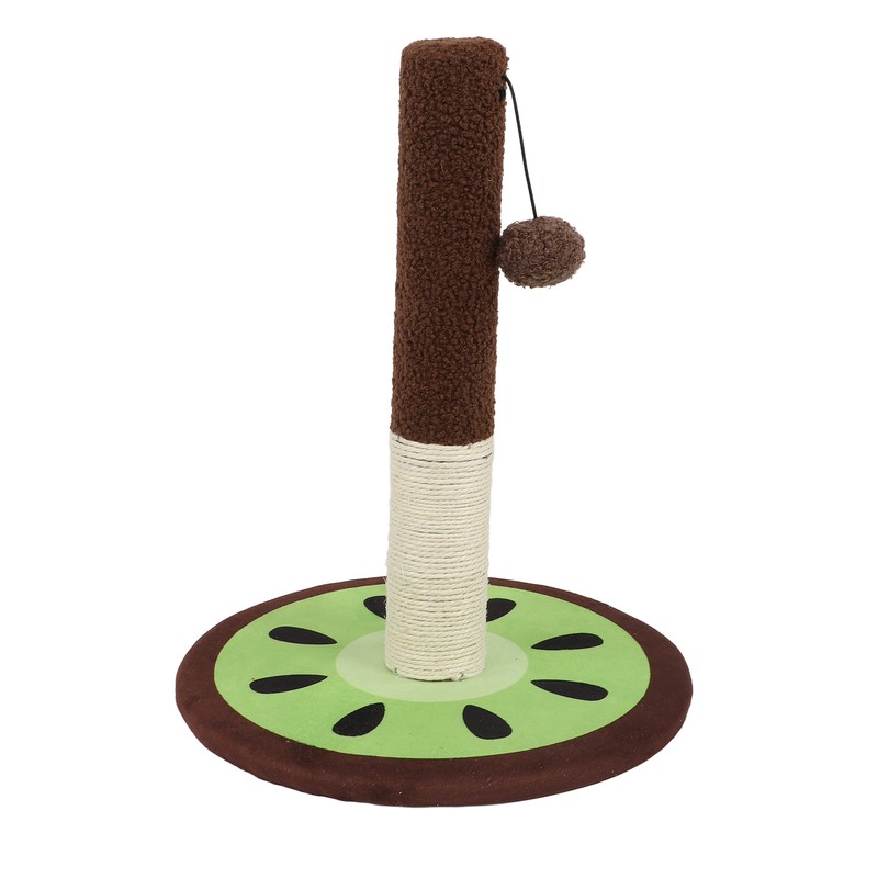 Cat Scratching Post Kiwi Sisal Vertical Cat Scratcher with Hanging