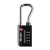 Master Lock 1.31 in. W Steel 4-Dial Combination Luggage Lock