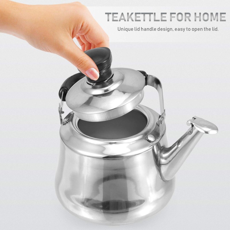 Cabilock Kettle Retro Kettle Whistling Kettle 1 L Tea Kettle