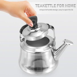 Cabilock Kettle Retro Kettle Whistling Kettle 1 L Tea Kettle with Strainer Insert Kettle Tea Metal Kettle for Kettle Retro Kettle 1 Litre