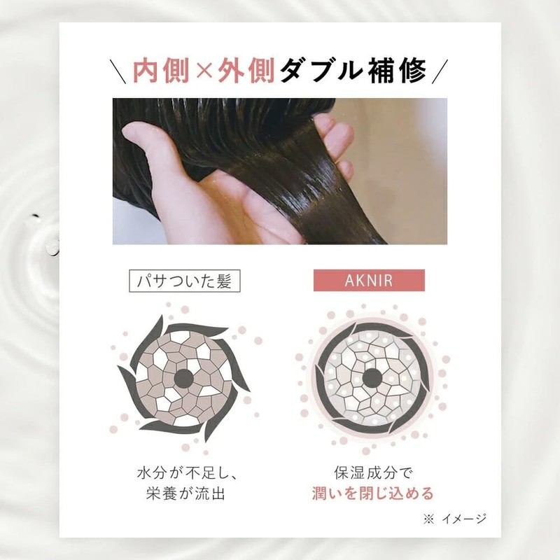 AKNIR Pear Flower Treatment, Rose x Sandalwood, 1 Month Supply,