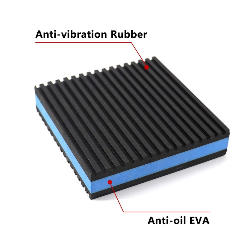 LBG Products Rubber Anti-Vibration Isolator Pads,Heavy Duty Blue EVA Pad