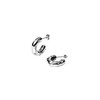 Purelei Life Earrings - Statement Hoop Earrings with Cubic Zirconia