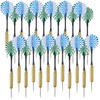 Playtastic dart accessories: set of 24 brass darts with steel