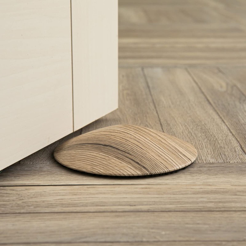 Dooralice Wood Grain Door Stopper Bordeaux Oak