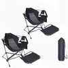 WGOS Hammock Chair, Hammock Camping Chair with Removable Footrest, Rocking