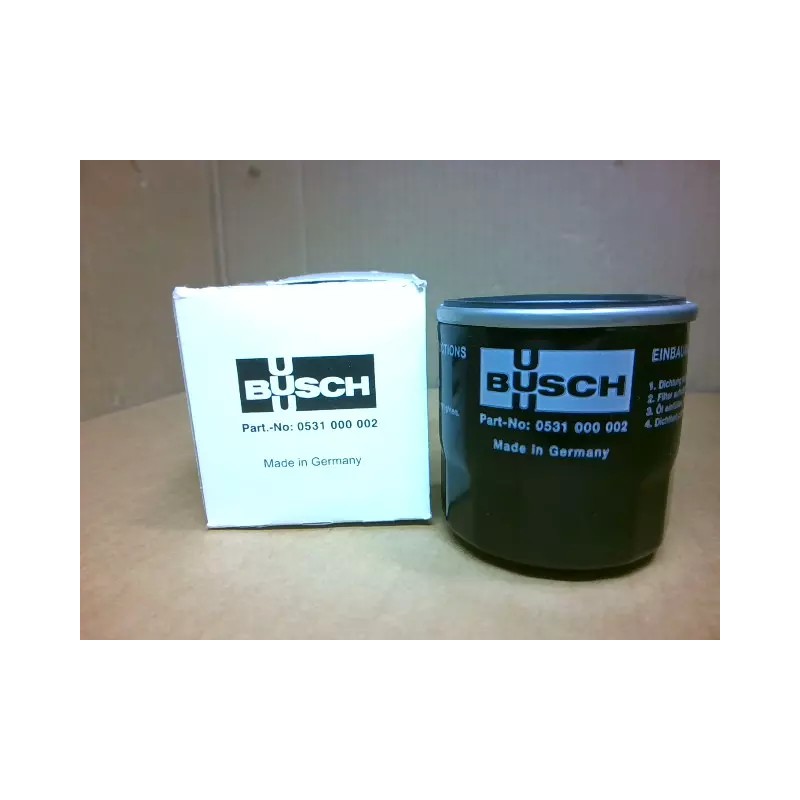 Busch 0531 000 002 Vacuum Replacement Filter - New In