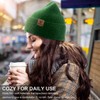 Vgogfly Women Knit Beanie Hats Slouchy Winter Knitted Hat Warm