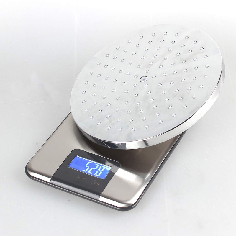 8.7 Inch Fixed Shower Head 22 cm Rainfall Swivel Ball