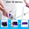 Peakloong 2pcs Set Walker Hand Grip Covers, Soft Padded Handles,