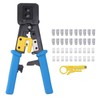 Ethernet Crimping Tool Kit RJ45 RJ12 RJ11 Connector Handheld Crimper