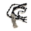 Santa Muerte thread rosary. Rosario de hilo de la Santa