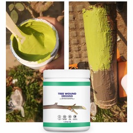 Tree Wound Sealer, Tree Pruning Sealer, Tree Grafting Supplies, Tree Wound Sealer Healing Paste, Bonsai Cut Paste, Pruning Sealer And Tree Wound Dressing for Trees, Shrubs, Roses (3Pcs*100g +3*Brush)