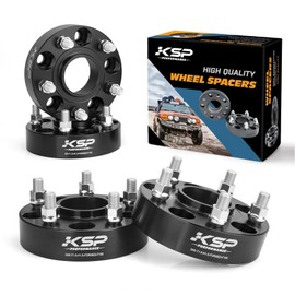 KSP 5x5 Wheel Spacers for Grand Cherokee 2011-2025, 1.5inch 5x127mm Hubcentric Spacer fit Wrangler JL/JLU 2018-2025, 38mm Thick Spacer with 71.5mm Hub bore M14x1.5 Stud Work On Gladiator JT 2019-2025