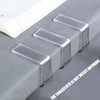 Clear Tablecloth Clips – 4-Pack Non-Slip Table Cover Holders –