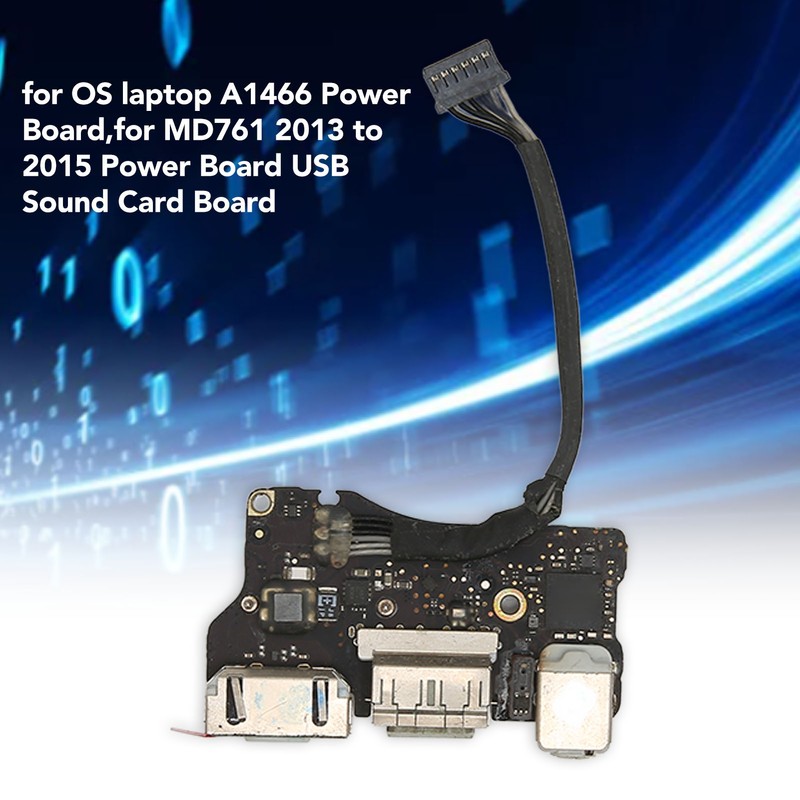 DC IN Jack IO Board PCB Material Replaceable USB IO