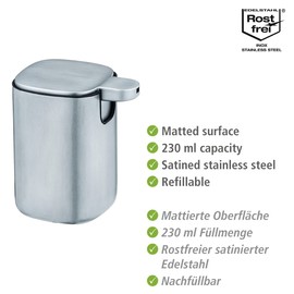 WENKO Alassio Soap Dispenser Matt