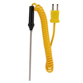 Type K Thermocouple Surface Thermocouple Probe Steel Temperature Sensor with Insulated Handle for Temperature Testing (Temperature Sensor Thermocouple)