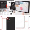 Magnetic frame A2 POP stand magnetic pocket pad acrylic pocket menu board pad Acrylic bulletin board black