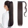 TESS Ponytail Extension 32 Inch,Hair Extensions Clip in Long Straight