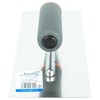 Toolty Stainless Steel Finishing Trowel - 320mm - Rubber Handle