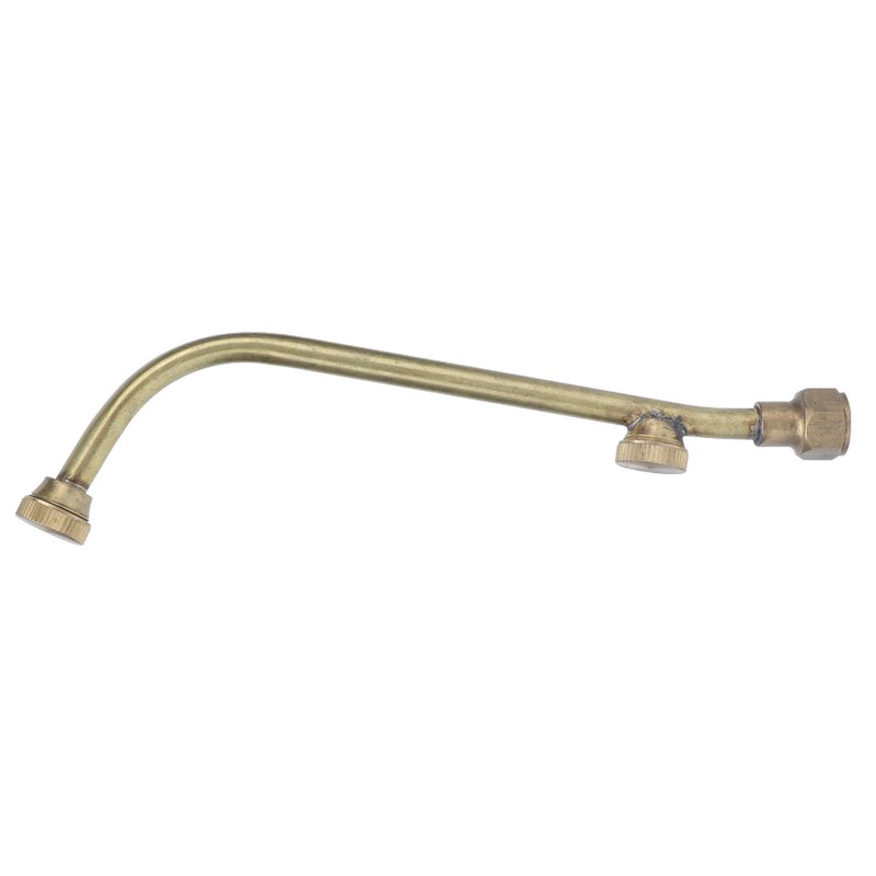 Garden Sprayer Nozzle Double Outlets Brass Agricultural Water Mist Atomizing