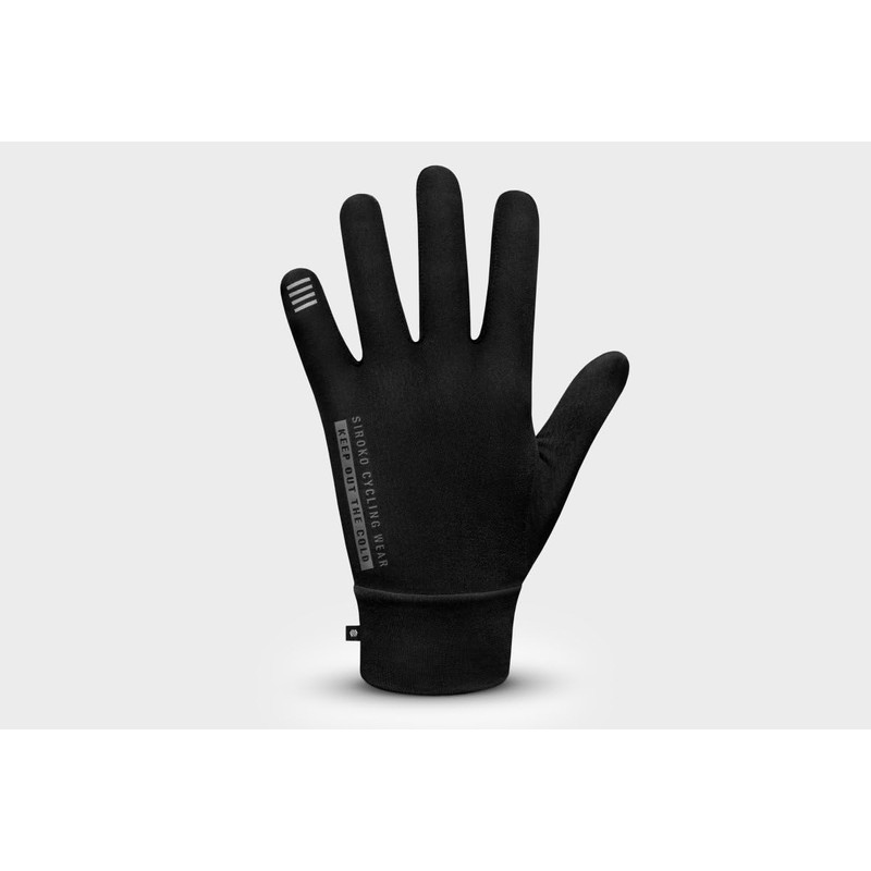 SIROKO Nuremberg Transition Gloves for Men and Women, Black