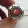 E Support 12V Car Red LED Emergency Hazard Warning Symbol