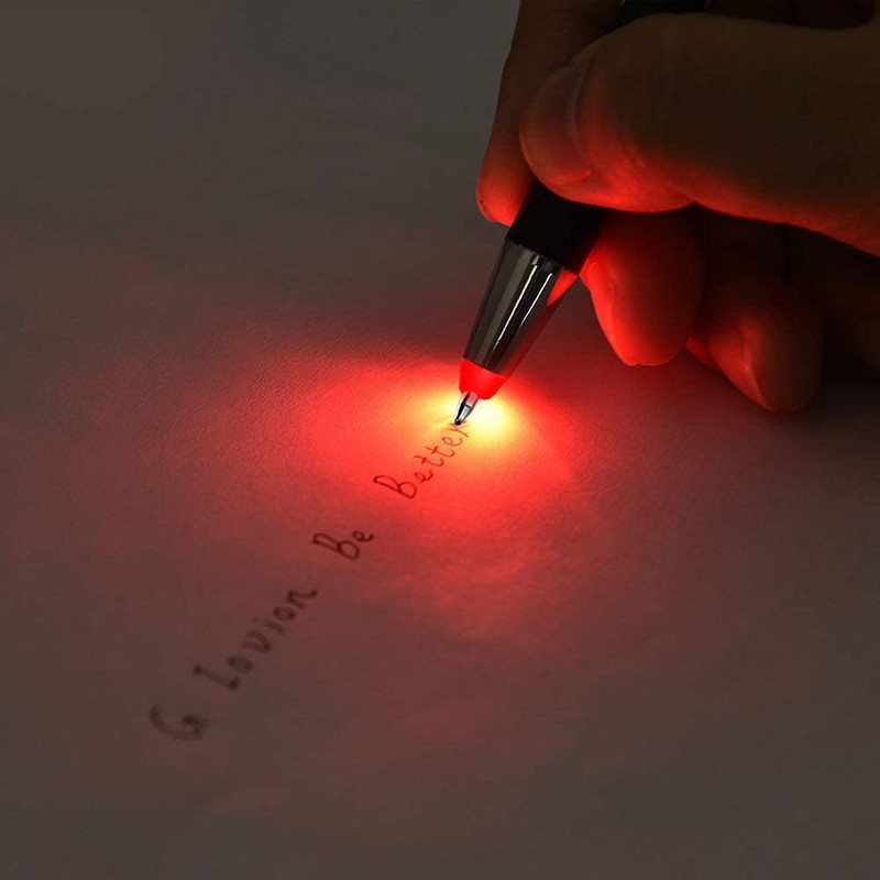 Lighted Tip Pen - LED Penlight Light Up Pen Light
