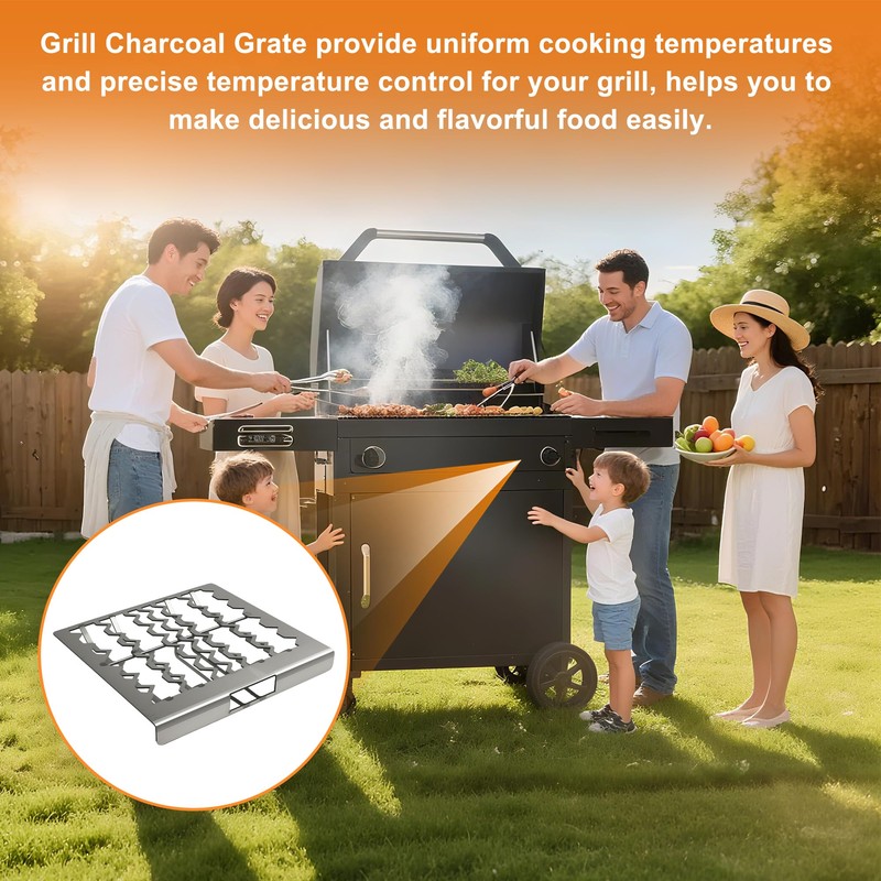 Desecne Charcoal Grate Compatible with Masterbuilt Gravity Series 560 800