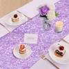 Sequin Table Runner Purple Table Runner 4 Pack 14x80 Inch