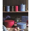 Sara Miller Chelsea Set of 3 Round Tin Caddies -