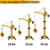 Mini Tudou 50.4 inch Tall 2.4GHz Remote Control Tower Crane,6