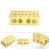 Test Tube Rack Multiple Holes Stainless Steel Tubing Stand Holder