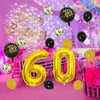 Gold 100th Birthday Decorations Party Supplies-Gold Happy 100th Birthday Banner
