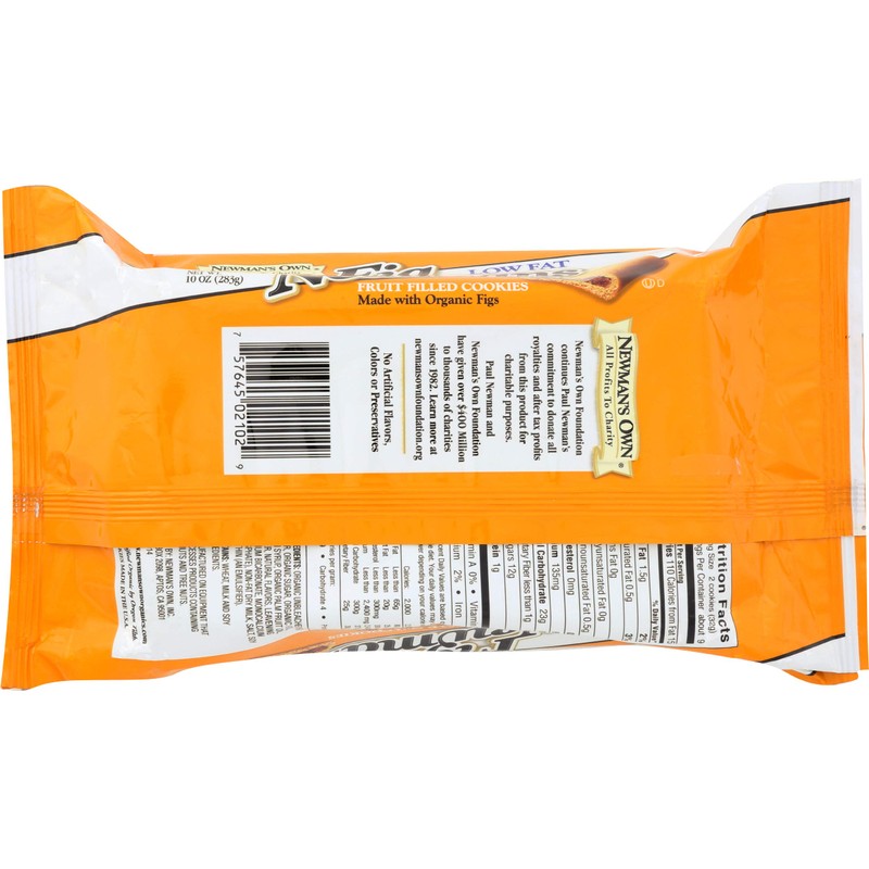 Newman's Own Fig Newmans, Low Fat, 10-Ounce Package