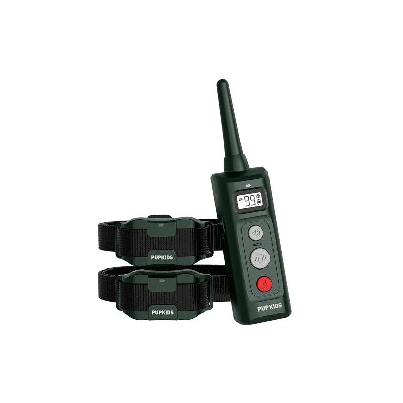 PUPKIDS Shock Collar for Dogs with Remote - 4000ft Range,