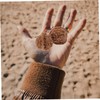 KOMBIUDA 2pcs Walnut Hand Massage Balls for Acupressure Therapy and
