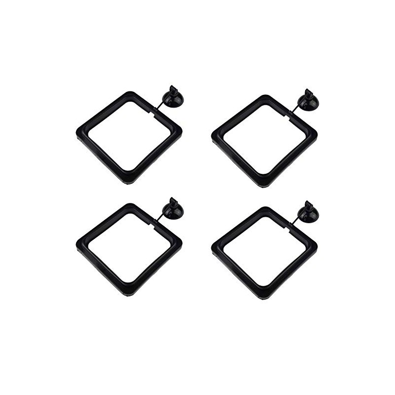 Zelerdo 4 Pack Aquarium Fish Feeding Ring Floating Food Feeder,