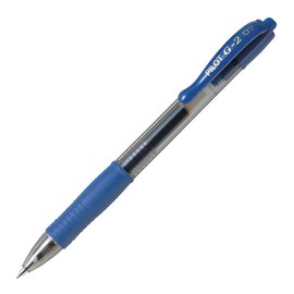 Pilot Set of 6 Pens Writing Gel G2 07 Pte Average Blue