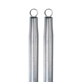 HARFINGTON 2pcs PVC Pipe Bending Spring 27.52mm OD 550mm Long Zinc Plated Tube Bending Spring Pipe Bender Spring PVC Pipe Bender for PVC Pipe Bending Devices in Home Hydropower, Silver Tone