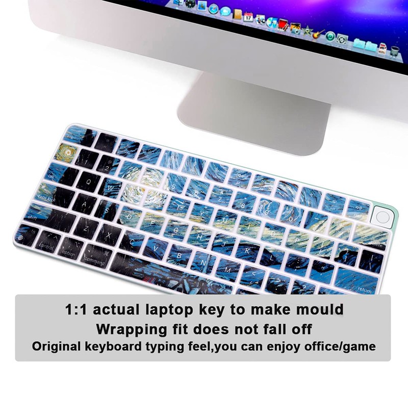 MMDW Silicone Keyboard Protector Cover Skin for iMac 2021 24"